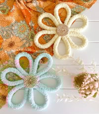 Image 3 of Textured Pastel Wildflowers ( use drop down menu to select colours ) 