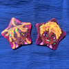 Yami / Yugi Star-Shaped Pin