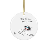 Ceramic ornament still alive 