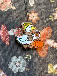 Sweater Weather scented Pumpkin Pie Goose Freshie