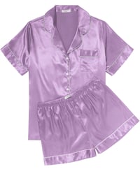 Image 6 of Personalized Adult 2pc Satin Pajama Set