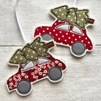 Image 1 of Christmas car decoration 