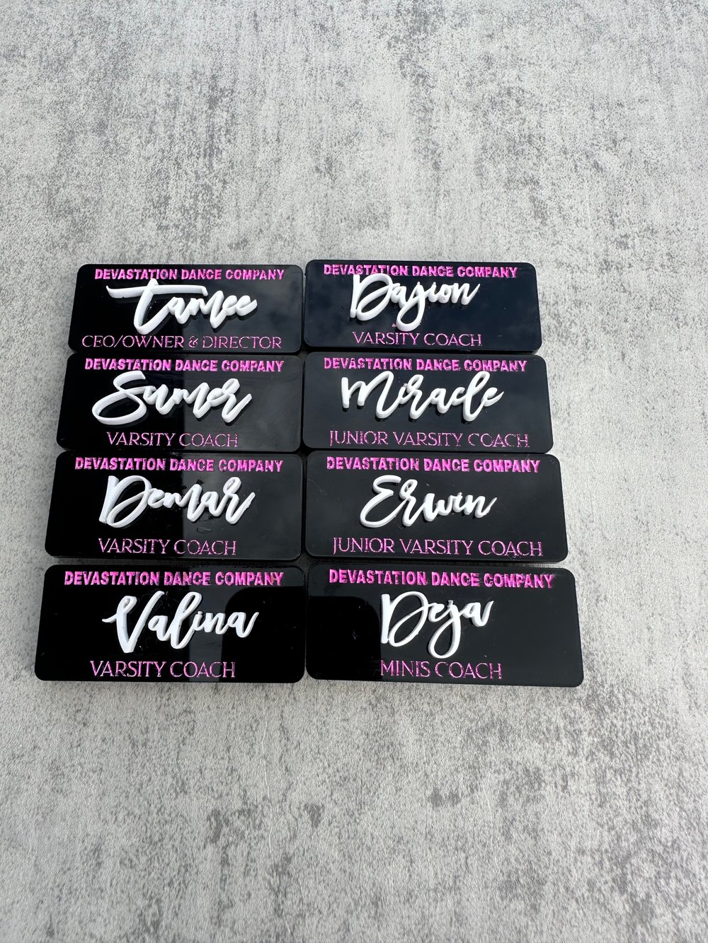 Image of Acrylic Name Badges 