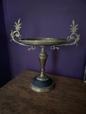 Grande cassolette/ coupe sur pied en bronze massif, Napoléon III