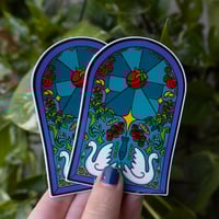 Image 1 of God is a Tomato Sticker 