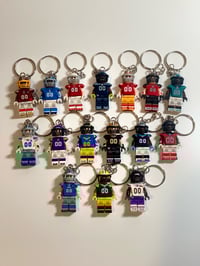 NFC NFL MINIFIGURE KEYCHAIN 