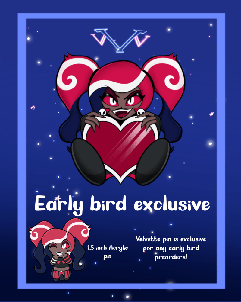 Image of PREORDER - Hazbin Hotel Velvette ita bag