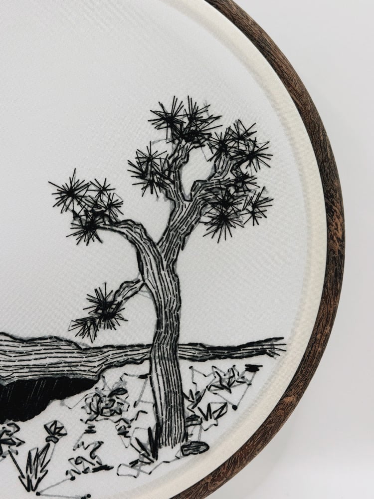 Image of Joshua Tree Landscape Hoop