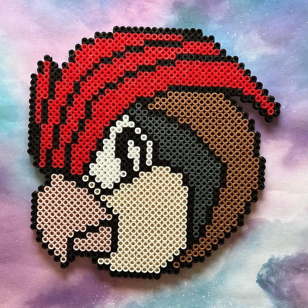 Image of Pokémon Head Perler Kandi Wall Decor