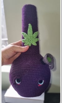 large crochet pipe buddy