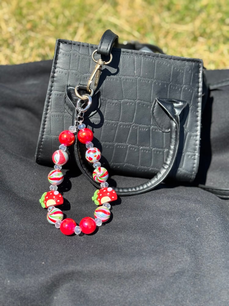 Image of Single Bag/Phone Charm - Red