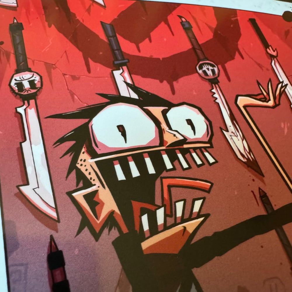 特撮 Johnny Johnny and knives Headshot - Signed copy | $Z.99