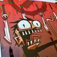 Image 1 of Johnny and knives Headshot - Signed copy