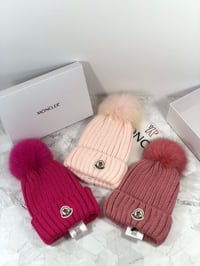 Image 13 of Monclèr Beanie with PomPom