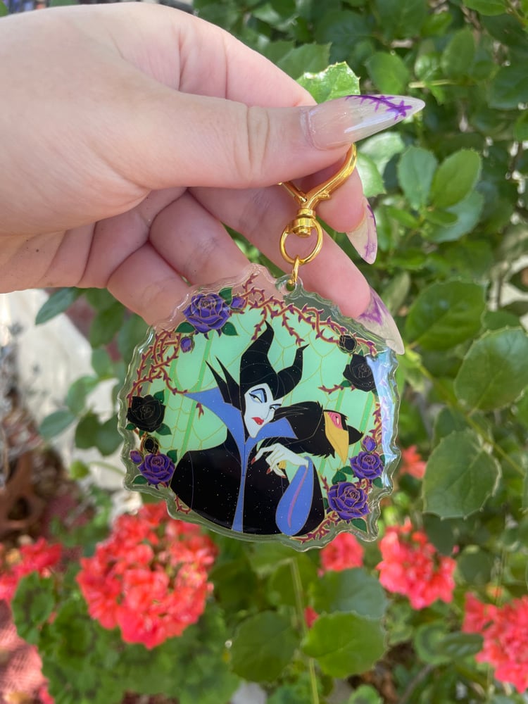 Image of Roses and Thorns Keychain