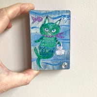 Image 6 of Original painting -mermaid kitten