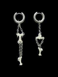 Image 1 of vertebrae earring set