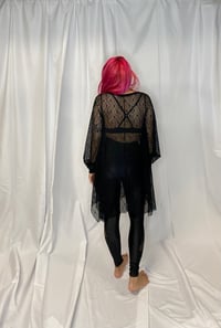 Image 5 of Floral Lace Bishop Sleeve Dress