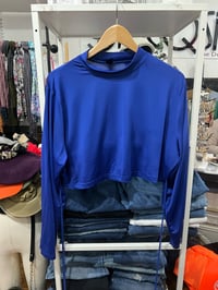 Image 1 of Shein crop mock neck top