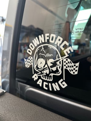 Image of Downforce racing decal