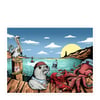 Dock Creatures stickers