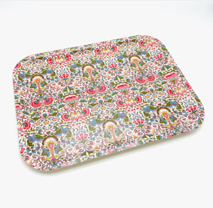 Image of Liberty Fabric Tray - Lodden Pink