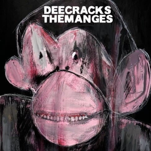 Image of DeeCRACKS/The Manges 7” Split