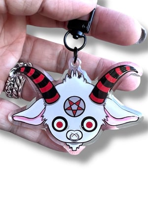 Baphomet Keychain