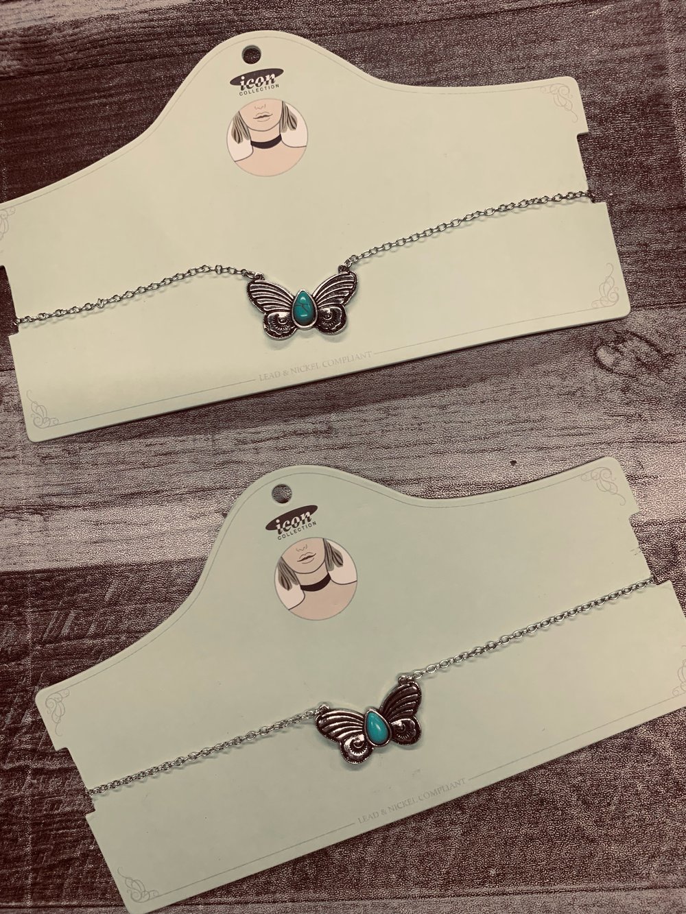 “Butterflies” choker necklace 
