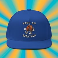 Image 2 of Keep on Breathin' Flat Bill Cap