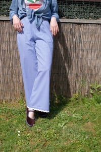 Image 3 of Panta ampi con bordino ( + colori )
