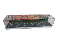 Image 1 of GRAFFITI WALL CLEAR DISPLAY CASE
