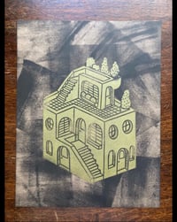 Image 3 of 'I'd Live There' Blockprints