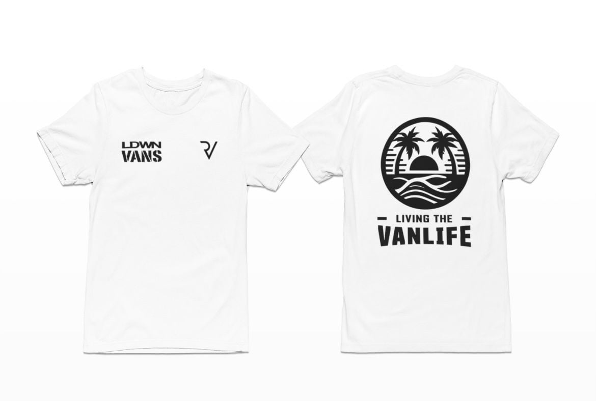 Image of New Living The Vanlife colab tees 