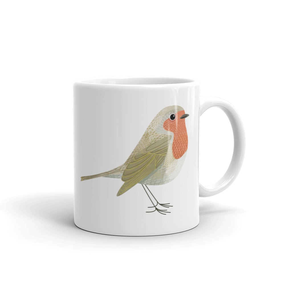 Ceramic Mug: Robin