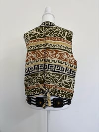 Image 3 of Vintage brown vest // M
