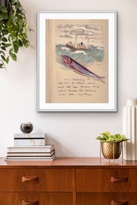 Image 2 of Sardine & Ardizonne’s Steamer Print