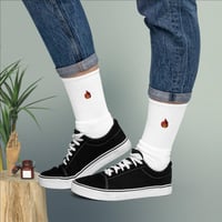 Image 1 of I'm Fire Embroidered Socks