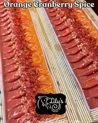 Image 2 of Orange Cranberry Spice Goat Milk Soap