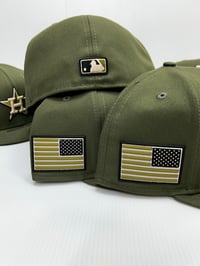 Image 3 of New Era 59Fifty Astros Armed Forces Day