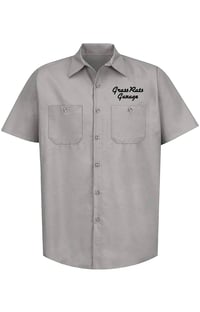 Image 2 of Grass Rats Garage Work Shirts! Med-6XL 