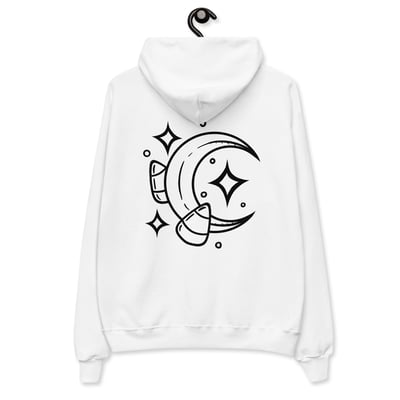 Image of Candy Corn Moon Fleece Hoodie