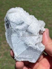 Image 8 of Druzy Quartz With UV Calcite Specimen #2550