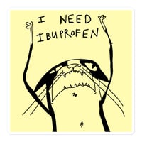 Image 1 of IBUPROFEN Bubble-free stickers 