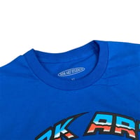 Image 4 of CHROME PANTHER TEE - BLUE