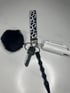 Cow Print Safety Keychain  Image 2