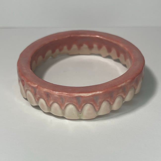 Teeth Bracelet G - 7.25 in Inner Circumference