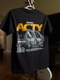 Image 4 of Honda Acty Shirt Black