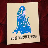 Image 1 of Run Rabbit (Blue)