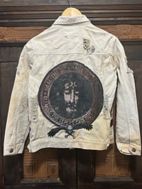 Image 2 of White Denim Demon Jacket 